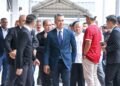 MOHD. Shuhaily Mohd. Zain tiba di Kompleks Mahkamah Sepang, Selangor semalam bagi pertuduhan di bawah Seksyen 323 Kanun Keseksaan. – UTUSAN/FAISOL MUSTAFA