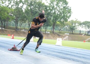 Abdul Latif Romly memburu emas keempat berturut-turut dalam acara T20 (intelektual) pada Sukan Para Asia Aichi-Nagoya 2026. - IHSAN MSN