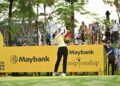 AKSI Liyana Durisic pada pusingan pertama Kejohanan Golf Maybank LPGA 2026 di kelompok enam terbaik, hari ini.