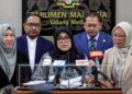 MAS Ermieyati Samsudin mengadakan sidang media pada hari pertama Mesyuarat Ketiga Penggal Kelima, Parlimen Ke-15 Dewan Rakyat di Parlimen semalam. -BERNAMA