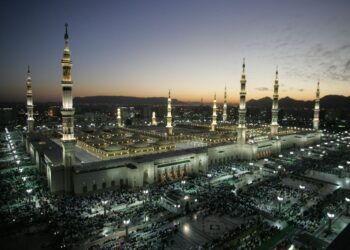 MADINAH menempatkan Masjid Nabawi. - AFP
