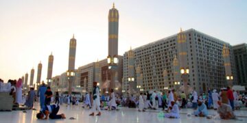 MASJID NABAWI terletak di Madinah. - AFP