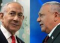 BENJAMIN Netanyahu (kiri) dan Gadi Eisenkot. - AFP