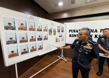 ANTARA suspek yang disyaki terlibat dalam kes meragut nyawa seorang remaja lelaki di Gurun, Sungai Petani.