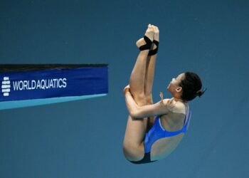 Pandelela Rinong perlu bangkit dengan prestasi lebih meyakinkan selepas berakhir Sukan Asia Aichi-Nagoya 2026 baru-baru ini. - AFP