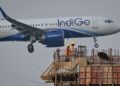 GAMBAR fail sebuah pesawat IndiGo. - AFP