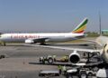 GAMBAR fail sebuah pesawat Ethiopian Airlines. - AFP