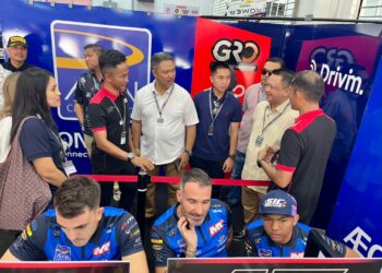 RAJA Muda Perlis, Tuanku Syed Faizuddin Putra Jamalullail berkenan berangkat menyaksikan perlumbaan Petronas Grand Prix of Malaysia 2026 yang berlangsung di Litar Antarabangsa Sepang, hari ini.