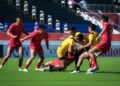 Skuad ragbi tujuh sebelah (7s) lelaki negara tewas 21-33 kepada China dalam aksi pembukaan Kumpulan A Sukan Asia Aichi-Nagoya 2026 hari ini. - IHSAN MSN