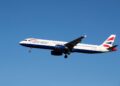 GAMBAR fail sebuah pesawat British Airways. - AFP