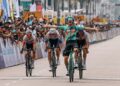 Aksi Nil Gimeno ketika menjuarai Peringkat 7 Le Tour de Langkawi 2026 (LTdL26) dari Melaka ke Batu Pahat, hari ini. - UTUSAN/ISKANDAR ISHAK