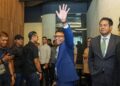 NAZIR Hussin Akhtar selepas pada sidang media di Jalan Dutamas 1, di sini.- UTUSAN/ISKANDAR
