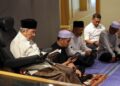 MAHATHIR Mohamad pada majlis bacaan tahlil Allahyarhamah Tun Dr Hasmah Mohd Ali di Yayasan Kepimpinan Perdana, di Putrajaya. - UTUSAN/FAISOL MUSTAFA