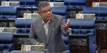SAIFUDDIN Nasution Ismail di Dewan Rakyat semalam.