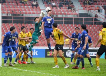 SEREMBAN, 17 OKTOBER 2026 - PASUKAN Negeri Sembilan FC, ketika beraksi menentang pasukan Sabah FC dalam Liga Super di Stadium Tuanku Abdul Rahman Paroi, Seremban, hari ini.-GAMBAR : MOHD SHAHJEHAN MAAMIN.