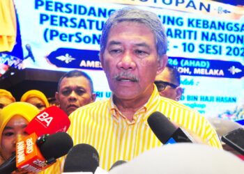 MOHAMAD Hasan ditemui pemberita selepas merasmikan penutupan Persidangan Agung Kebangsaan PerSoNa Kali Ke-10 Sesi 2025 di Ayer Keroh, Melaka hari ini.-UTUSAN/AMRAN MULUP