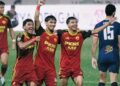 PEMAIN Selangor FC meraikan kemenangan ke atas Penang FC dalam saingan Liga Super.- IHSAN SFC