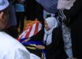 SUASANA pilu menyelubungi kawasan rumah keluarga pegawai Agensi Kawalan dan Perlindungan Sempadan (AKPS) Allahyarham Norhazwani Ibrahim yang dibunuh suaminya di Nilai, Negeri Sembilan semasa rumah di Kampung Banjir, Pengkalan Kubor, Tumpat, Kelantan awal pagi tadi-UTUSAN/KAMARUL BISMI KAMARUZAMAN.