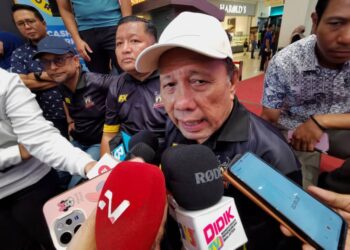 ISMAIL Lasim ditemui pemberita selepas Majlis Pelancaran Pasukan Negeri Sembilan Antlers STL 2026 di Seremban, hari ini.-UTUSAN/MOHD. SHAHJEHAN MAAMIN.