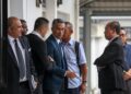 MOHD. Shuhaily ketika hadir di mahkmah Sepang.