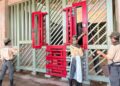 KEADAAN terkini tiga gajah Malaysia di Zoo Tennoji, Osaka, Jepun. - GAMBAR IHSAN MPT
