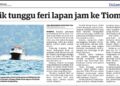 KERATAN akhbar Utusan Malaysia 26 Oktober.