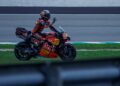 REAKSI Pelumba Red Bull KTM Factory Racing, Pedro Acosta selepas meraih kemenangan bagi acara pecut pada perlumbaan Petronas Grand Prix 2026 (MotoGP) di Litar Antarabangsa Sepang di sini hari ini. - UTUSAN/AMIR KHALID