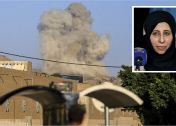 AFRAH al-Zouba (gambar kecil) menggariskan lima syarat bagai mencapai keamanan selepas pertempuran tercetus semula antara Houthi dengan kerajaan Yemen sehingga melibatkan Arab Saudi. - AFP