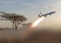 GAMBAR fail sebuah dron Houthi. - AFP