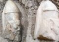 DUA patung gergasi Firaun Ramses II ditemukan. - Kementerian Pelancongan dan Antikuiti
