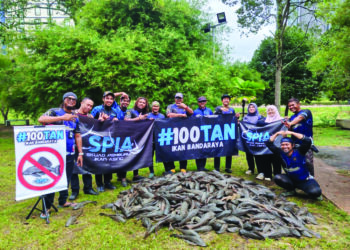 SKUAD Pemburu Ikan Asing dalam operasi di Sungai Damansara, Sungai Langat dan Sungai Klang, Selangor berjaya mengumpulkan sebanyak 3,330 kilogram (kg) ikan bandar raya dalam tempoh tiga hari.