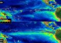 LAUTAN bertukar warna akibat Super El Nino.- NASA's Scientific Visualization Studio