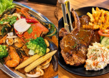 ANTARA hidangan yang boleh dinikmati di One Silver House Cafe.