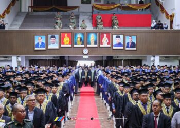 Majlis Konvokesyen ke-71 Perbadanan Hal Ehwal Bekas Angkatan Tentera (Perhebat) di Sungai Buloh hari ini.