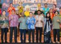 Dari kiri, Pengarah Urusan Mohd Chan Group Berhad, Datuk Wira Mustafa Chan Chee Wei, Ketua Pembangunan Perniagaan RHB Islamic Bank Berhad, Ishak Othman dan Timbalan Ketua Setiausaha (Pengurusan) MOTAC, Datuk Surrendren Sathasivam.