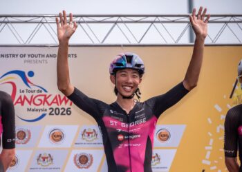 PELUMBA Malaysia, Tsen Ren Bao mengakhiri saingan LTdL 2026 selaku pelumba kedua terbaik Asia.