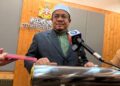 HILMI Abdullah semasa sidang akhbar selepas Mesyuarat Exco di Kompeks Kota Darulnaim Kota Bharu, Kelantan. - UTUSAN/ ROSLIZA MOHAMED