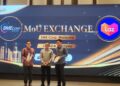 STEVEN SIM menyaksikan pertukaran MoU antara Lazada Malaysia dengan SME Corp. Malaysia sempena Persidangan Eksport Enterprise 50 (E50) di Grand Ballroom, Renaissance Kuala Lumpur Hotel & Convention Centre, hari ini.