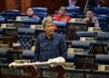 MOHAMAD Hasan ketika sesi Waktu Pertanyaan-Pertanyaan Menteri di Dewan Rakyat, semalam. – JABATAN PENERANGAN