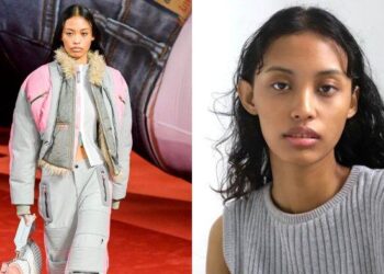NAFA Salvana ditawarkan menjadi model antarabangsa ketika menjamu selera di sebuah gerai di Bandung, Indonesia. - AGENSI