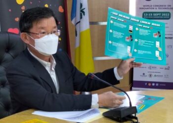 CHOW KON YEOW dalam sidang akhbar mengenai isu-isu semasa di George Town, Pulau Pinang hari ini.