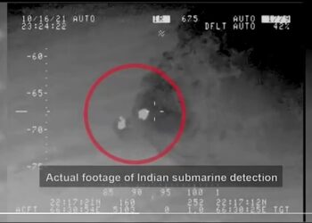 TANGKAP LAYAR diambil daripada video yang dikeluarkan oleh tentera Pakistan. - TENTERA PAKISTAN