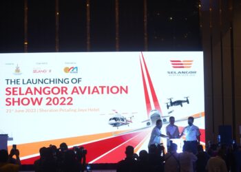 MAJLIS perasmian Pameran Penerbangan Selangor 2022 di Petaling Jaya, semalam