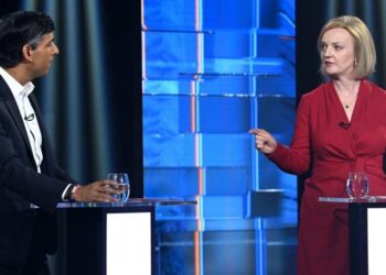 RISHI Sunak (kanan) dan Liz Truss. - PA MEDIA