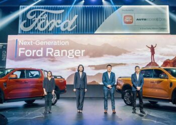 MAJLIS pelancaran generasi baharu Ford Ranger.