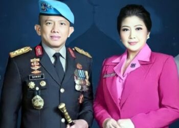 FERDY Sambo dan isterinya, Putri Candrawathi.