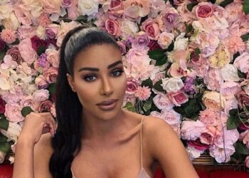 CHALY teruja kerana sering ditegur memiliki wajah serupa dengan Kim Kardashian.-AGENSI