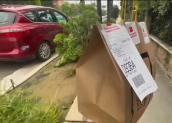 PENDUDUK Range View Avenue bingung dengan pelbagai kiriman makanan misteri yang diterima mereka hampir setiap hari.-AGENSI