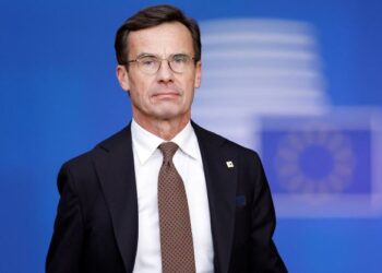 PERDANA Menteri Sweden, Ulf Kristersson. - AFP  