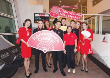 AIRASIA X mengukuhkan perkhidmatan ke Jepun dengan penyambungan semula penerbangan KL-Osaka.